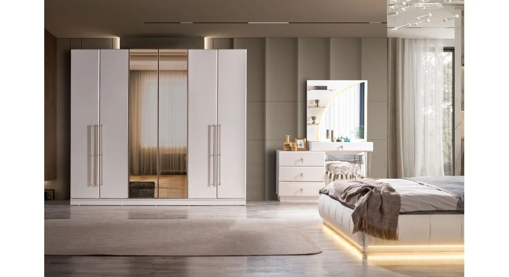 Ada · Yatak Odası Takımı %100 MDF