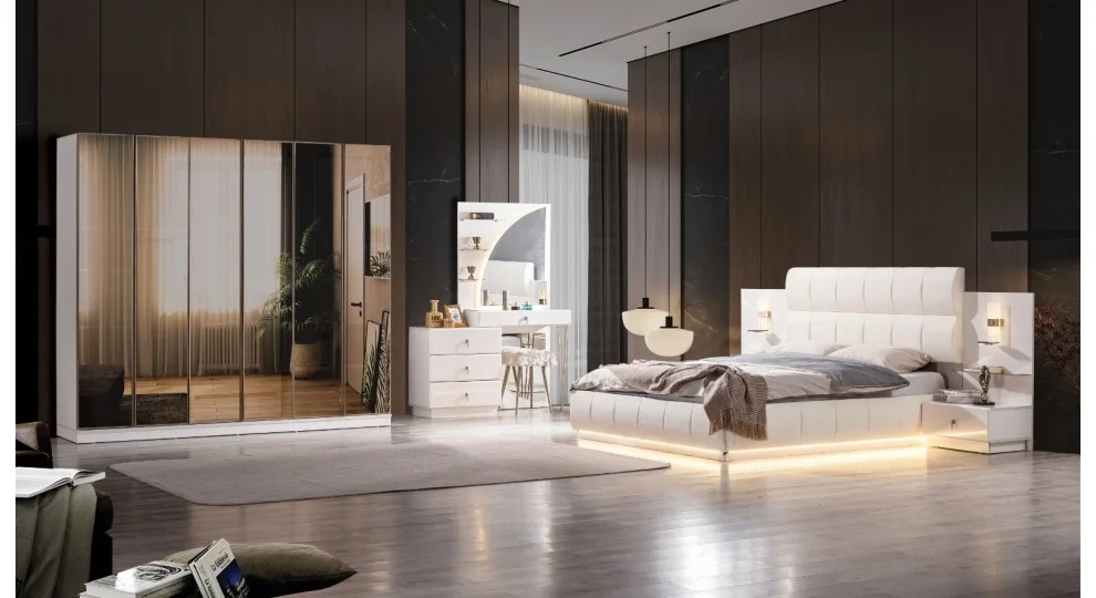 Ada · Yatak Odası Takımı %100 MDF