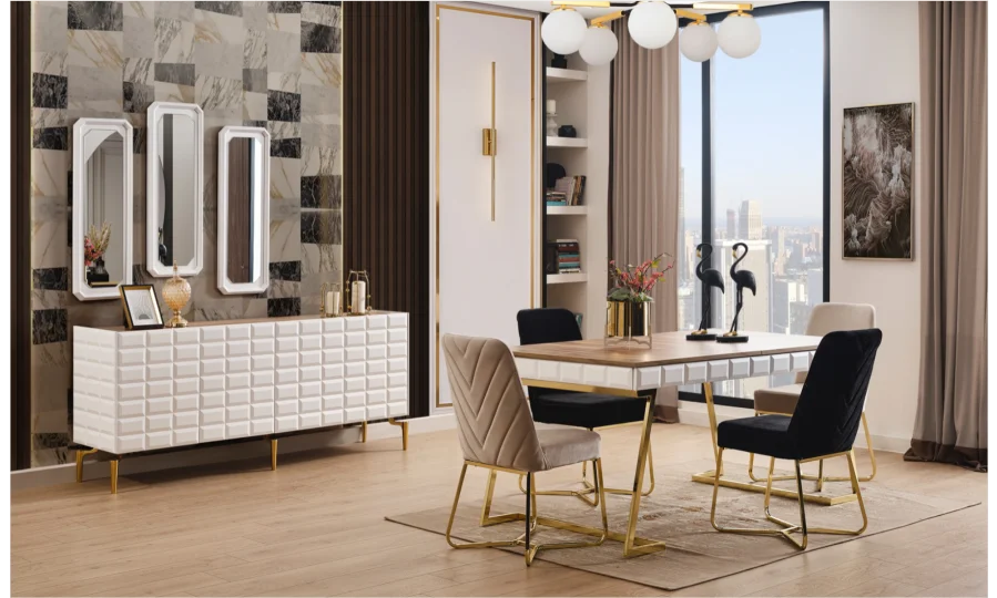 Ağva Aytaşı · Yemek Odası Takımı %100 MDF