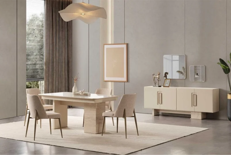 Akkor · Yemek Odası Takımı %100 MDF