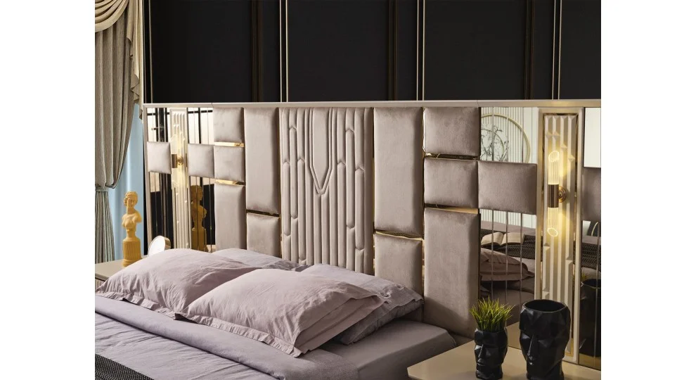 Bahar Bej · Yatak Odası Takımı %100 MDF