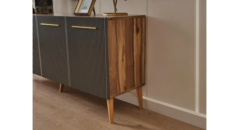 Çırağan Ceviz · Yemek Odası Takımı %100 MDF