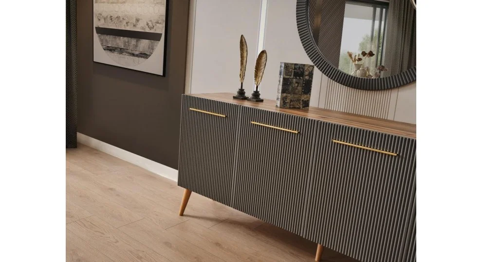Çırağan Ceviz · Yemek Odası Takımı %100 MDF