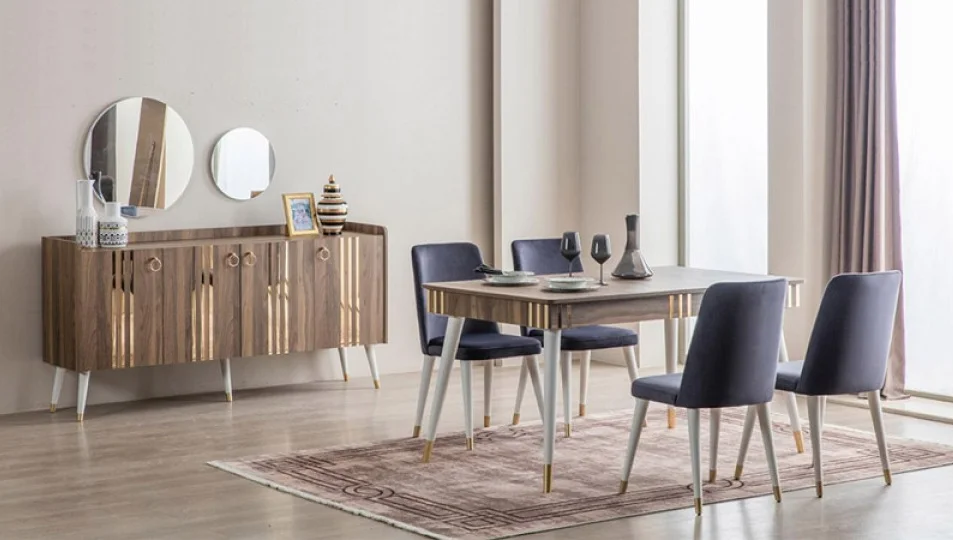 Lotus Ceviz · Yemek Odası Takımı