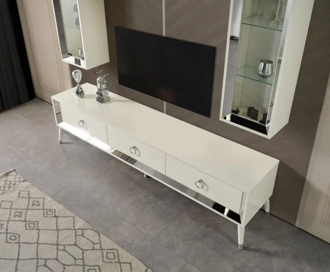 Lotus Gümüş Tv Ünitesi