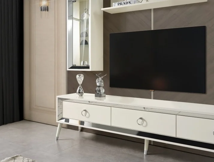 Lotus Gümüş Tv Ünitesi