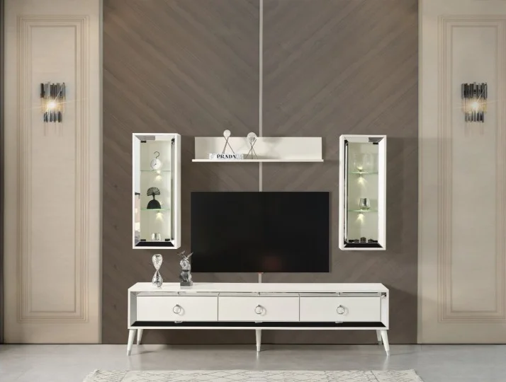 Lotus Gümüş Tv Ünitesi