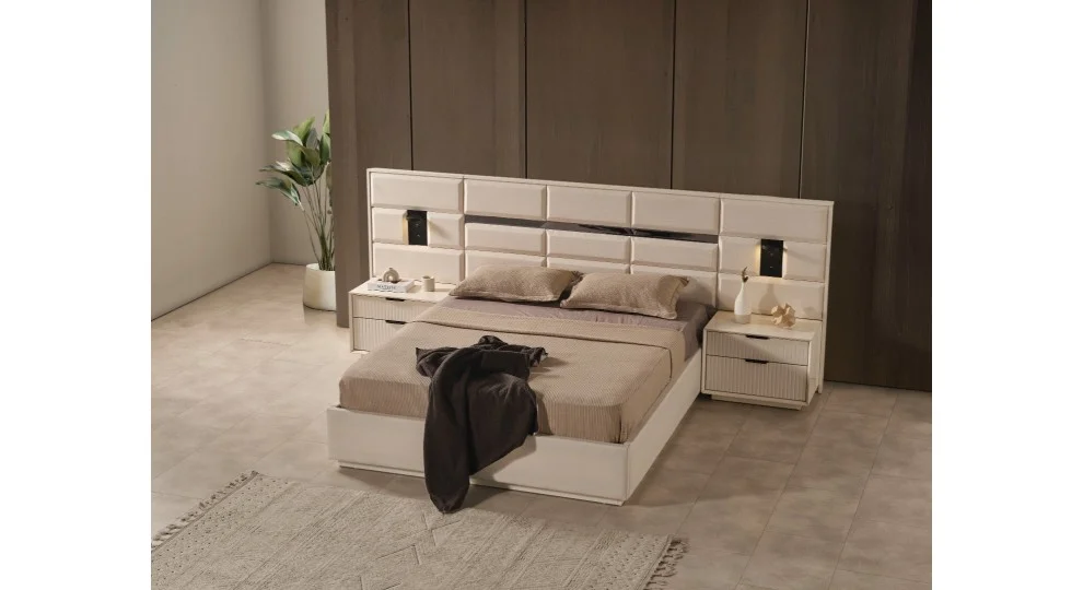 Lotus Köşe · Yatak Odası Takımı Yüzeysel MDF