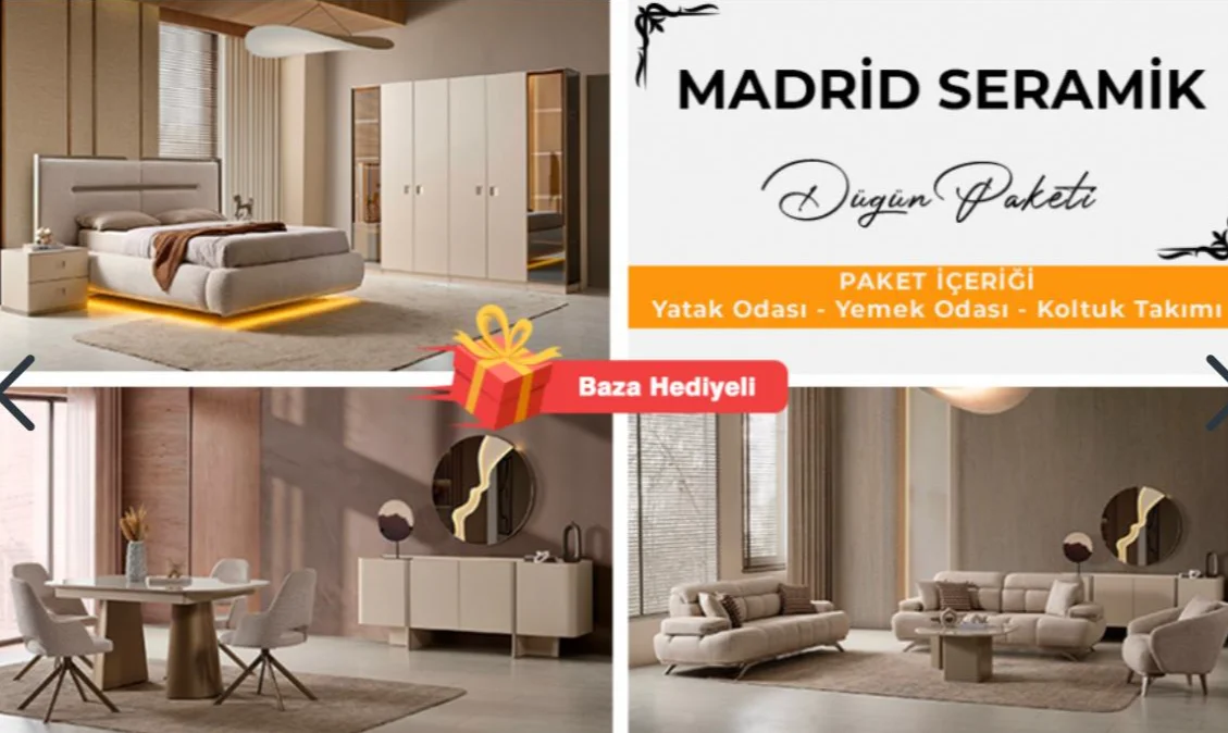 Madrid Seramik - Düğün Paketi