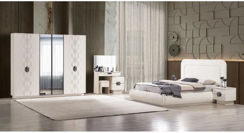 Opal · Yatak Odası Takımı Yüzeysel MDF