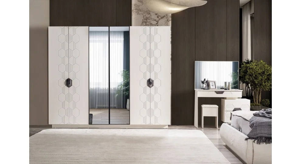 Opal · Yatak Odası Takımı Yüzeysel MDF