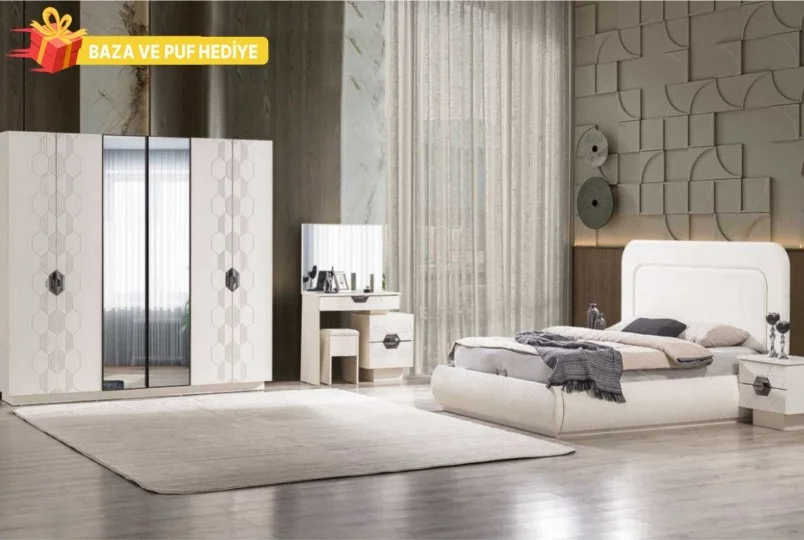 Opal · Yatak Odası Takımı Yüzeysel MDF