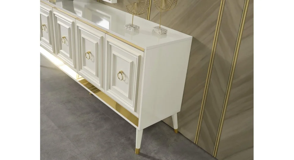 Rose Gold Yemek Odası